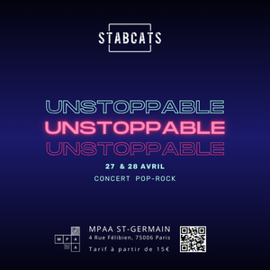 Concert "Unstoppable" Stabcats Paris 2024 Groupe vocal